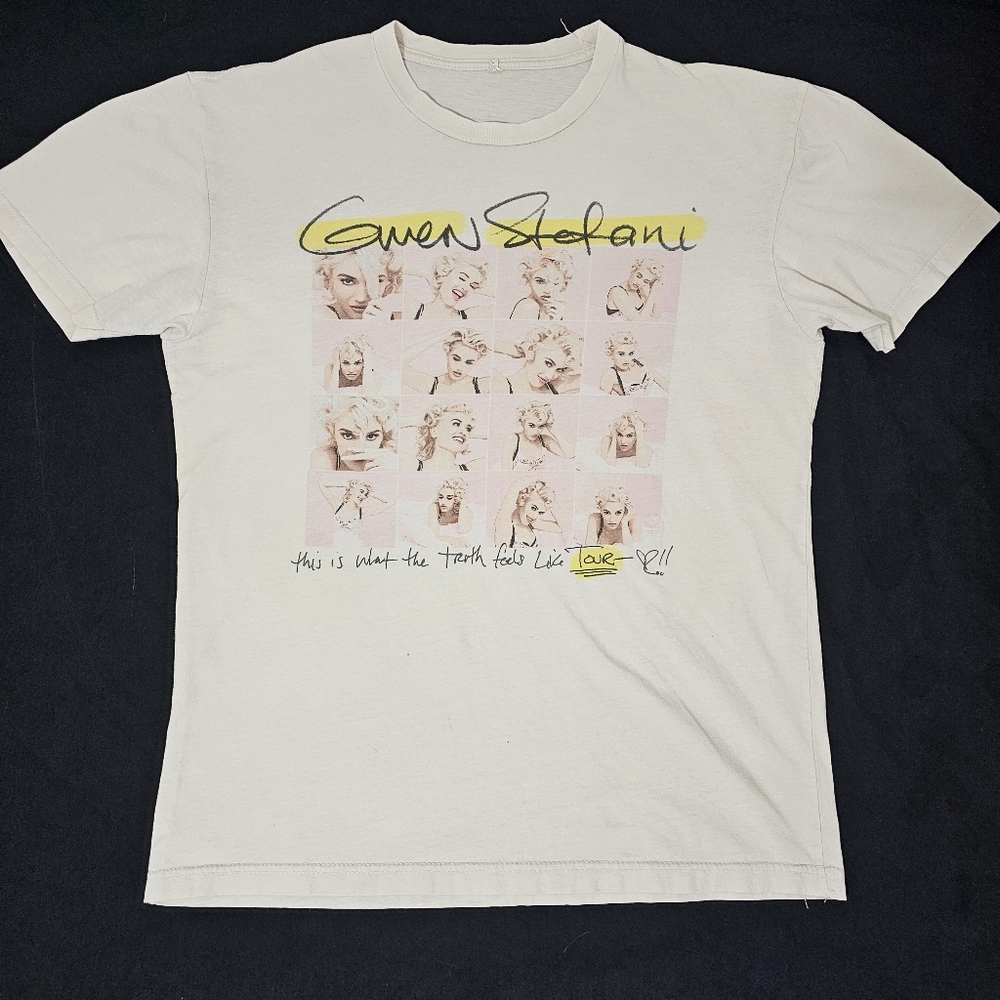 Gwen Stefani This Is What The Truth Feels Like Tour Tee 2016 Graphic Shirt S/M
